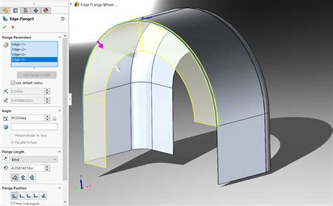 sheet metal in SolidWorks 2021